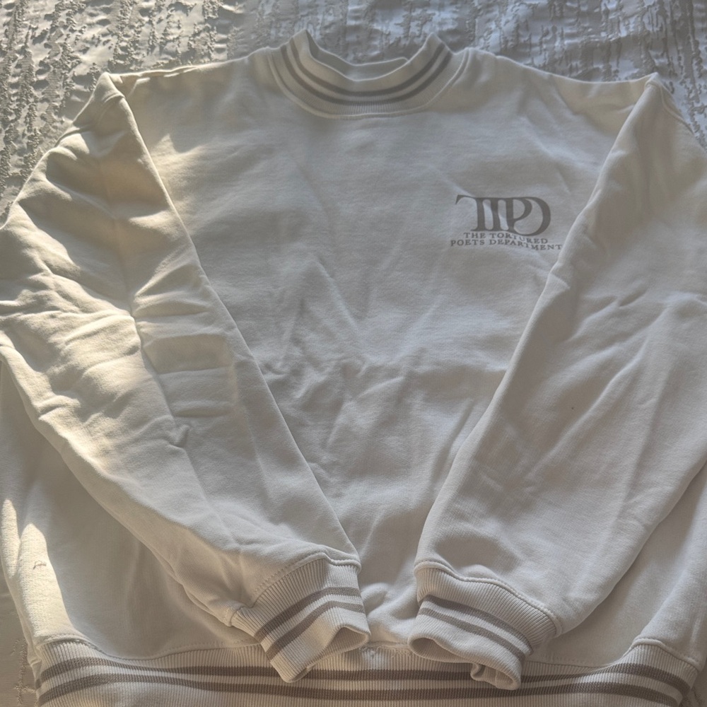 Taylor Swift Offical TTPD Crew Sweatshirt